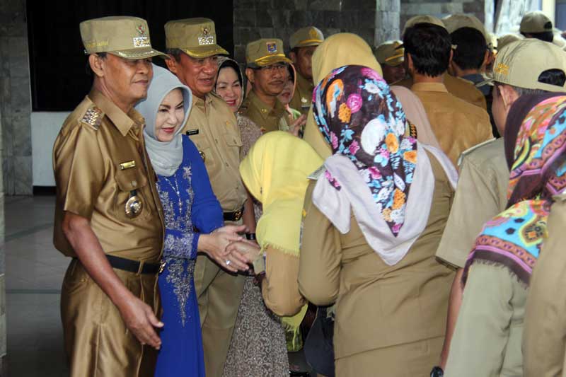 Walikota Metro Bersama Dinas Lingkungan Hidup Akan Tinjau Kondisi Taman Merdeka 02