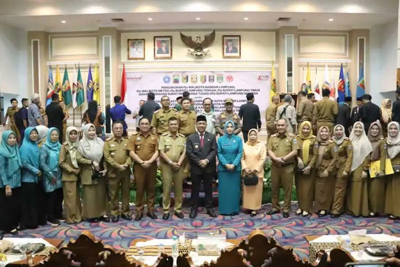 Descatama Paksi Moeda Resmi Dilantik Jadi Pjs. Walikota Metro 02