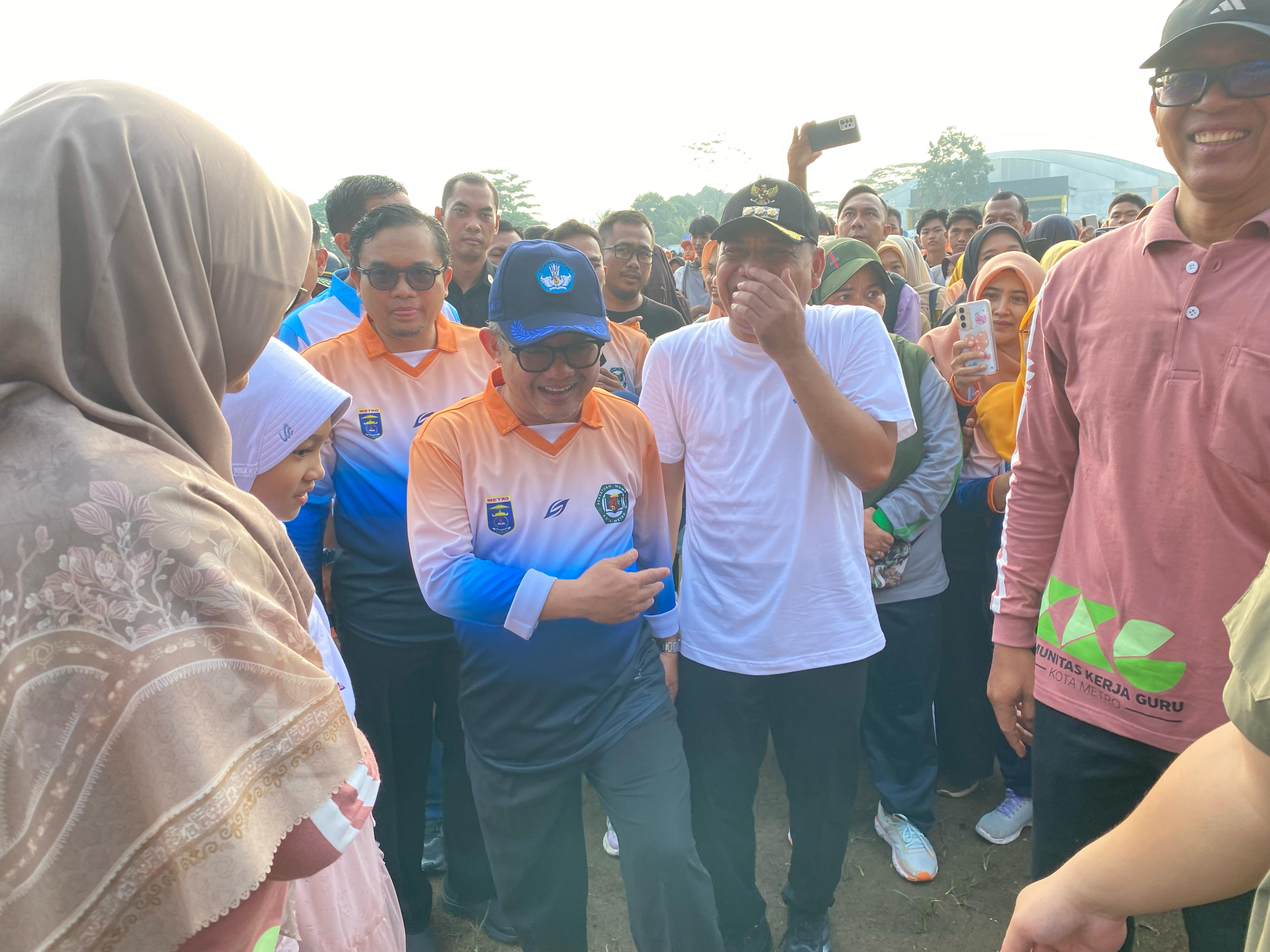 Kunjungi Metro, Mendikdasmen RI Dukung Pemkot Wujudkan Kota Cerdas 02