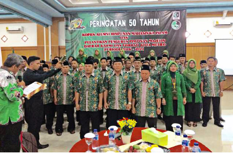Gunadi Ibrahim SE : Mulai Dari Hal Kecil Dan Bermanfaat, KAHMI Kota Metro Pasti Menjadi Besar Gunadi Ibrahim SE : Mulai Dari Hal Kecil Dan Bermanfaat, KAHMI Kota Metro Pasti Menjadi Besar