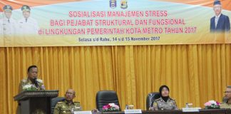 Untuk Meningkatkan Kinerja ASN, Pemkot Metro Sosialisasikan Cara Menangani Stres