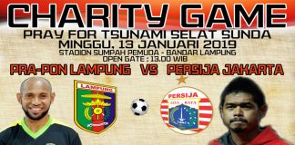 Gelar-Laga-Amal-Peduli-Tsunami,-Persija-Akan-Hadapi-Tim-Pra-Pon-dan-All-Star-Lampung