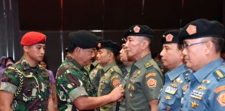 Panglima TNI Pimpin Sertijab Jajaran Kapuspen TNI