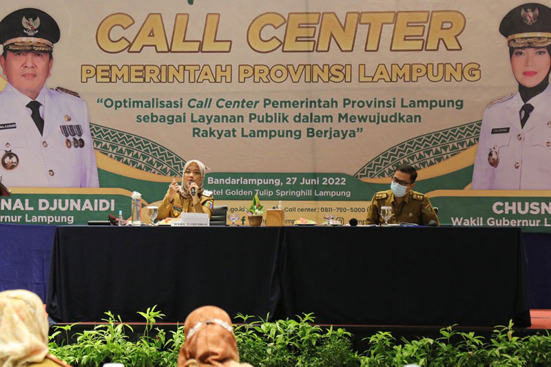 Siap Tampung Aspirasi Masyarakat, Pemprov Lampung Sediakan Layanan Call Center 24 Jam Siap Tampung Aspirasi Masyarakat, Pemprov Lampung Sediakan Layanan Call Center 24 Jam
