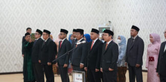 Sesuaikan Perubahan SOTK 2024, Rektor Unila Lantik 13 Pejabat Baru