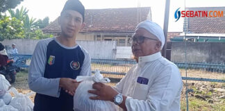 Maknai Hari Raya Idul Adha Pengurus dan Anggota PWI Metro Sembelih Hewan Kurban