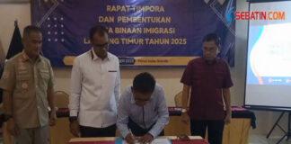 Imigrasi Kalianda Gelar Rapat TIMPORA dan Bentuk Desa Binaan Imigrasi Lampung Timur